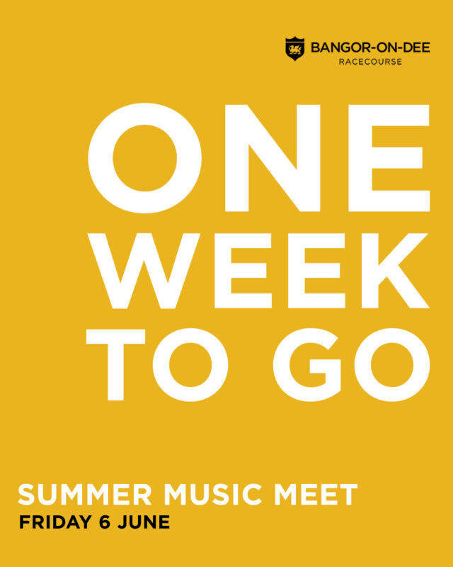 ONE WEEK TO GO 

Summer Music Meet – Celebrating 40 Years of Live Aid
📅 Friday 6 June | 📍 Bangor-on-Dee Racecourse

The countdown is on! In just two weeks, Bangor-on-Dee comes alive with an unmissable mix of live racing and tribute performances celebrating four decades since Live Aid with @gospanduran.

Whether you're a music lover, a racing fan – or just looking for a great day out – this is your chance to start the weekend in style.

📣 Planning a day out with friends, family or colleagues? Group bookings are open now – secure your spot now!

🎟️ Tickets are selling fast – don’t miss out. Visit the link in our bio above to book your tickets today.