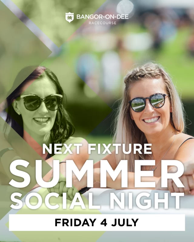 Summer Social Night🌞

Friday 4 July🎉

Enjoy an evening of exciting jump racing, laid-back socialising, and unbeatable countryside views. Whether you're rounding off the working week or gathering friends for a Friday treat, this is the perfect setting to soak up the summer atmosphere.

🍹A relaxed, sociable race evening
🏇Quality jump racing in a scenic riverside setting
🥂Ideal for groups, colleagues, and casual racegoers
📅A great excuse to start the weekend early

Make it a night to remember – secure your spot now!

👉Get your tickets today via the link in our bio above.