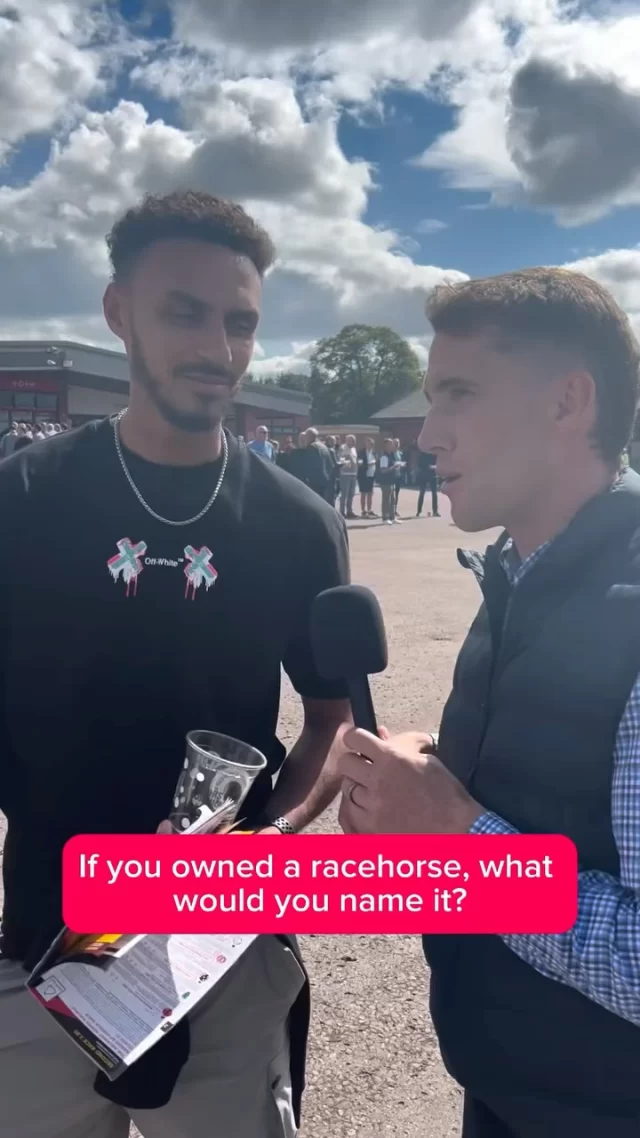 If you owned a racehorse, what would you name it?🐎