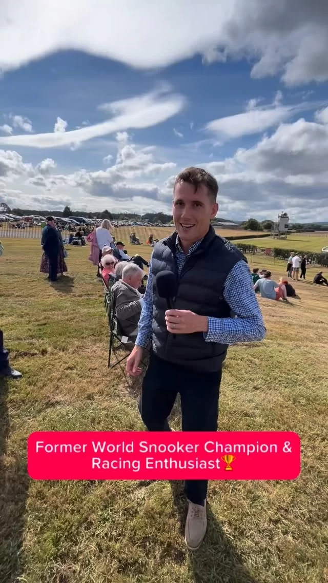 Great to be joined by former World Snooker Champion & Racing Enthusiast, John Parrott🏆